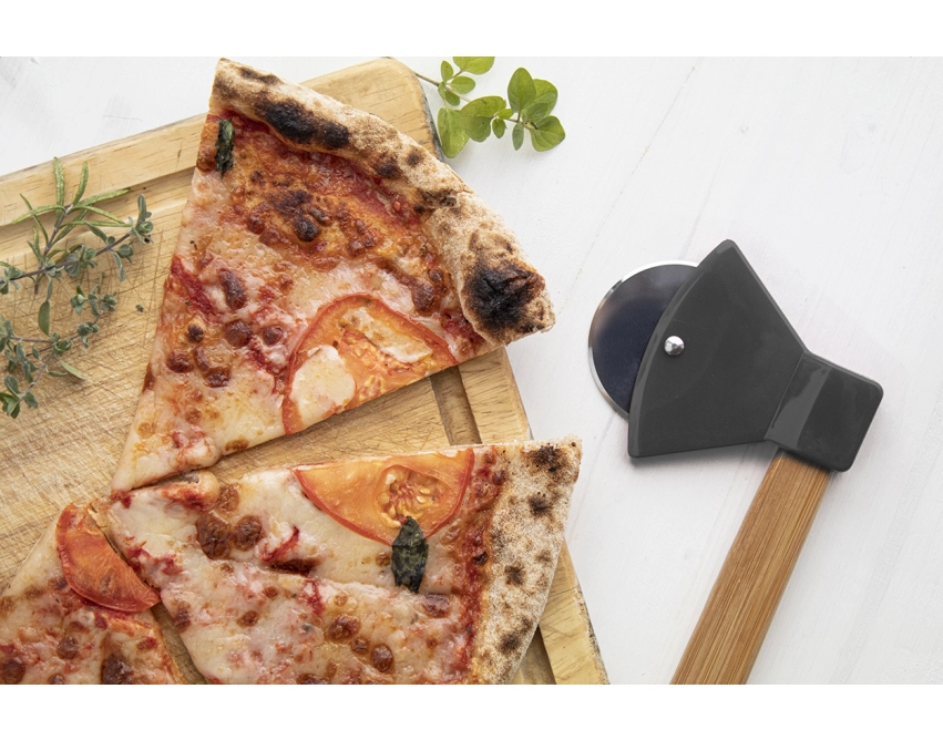 Pizzax nóż do pizzy z bambusową rękojeścią
