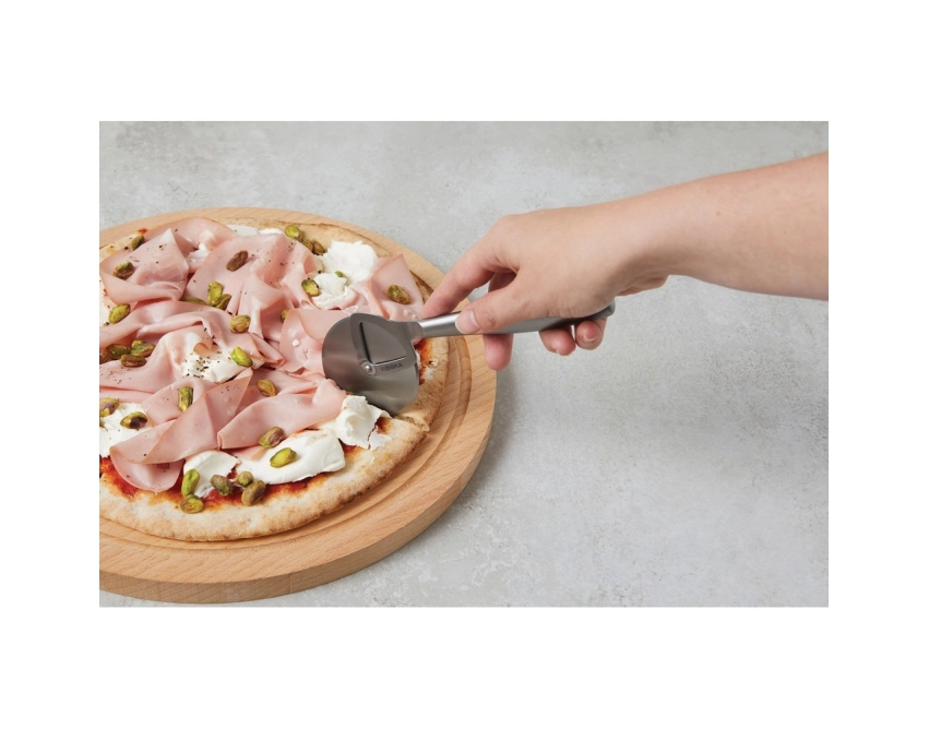 BOSKA Copenhagen: szary nóż do pizzy ze stali