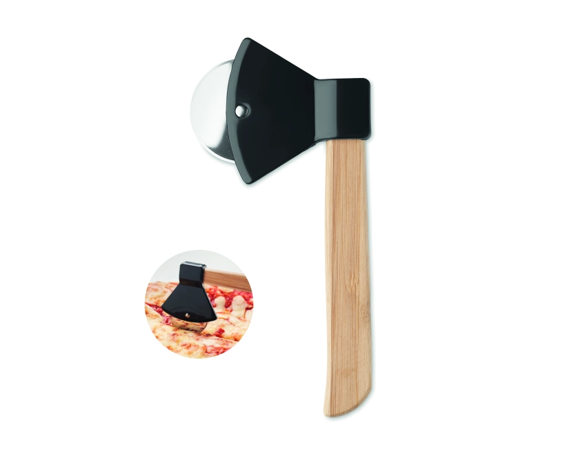 Zaza – bambusowy nóż do pizzy w kształcie siekiery