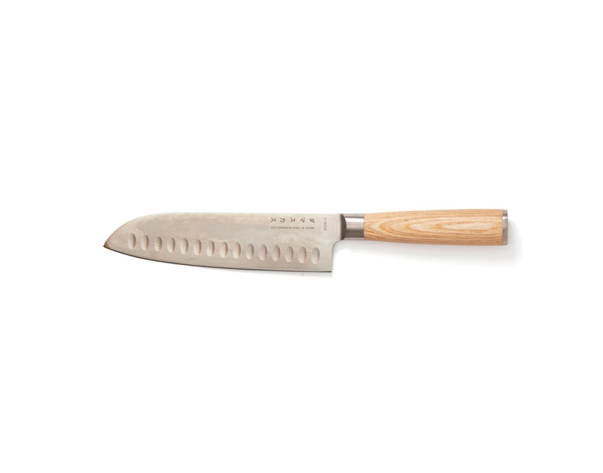 VINGA Hattasan Damascus – szary nóż santoku 31 cm