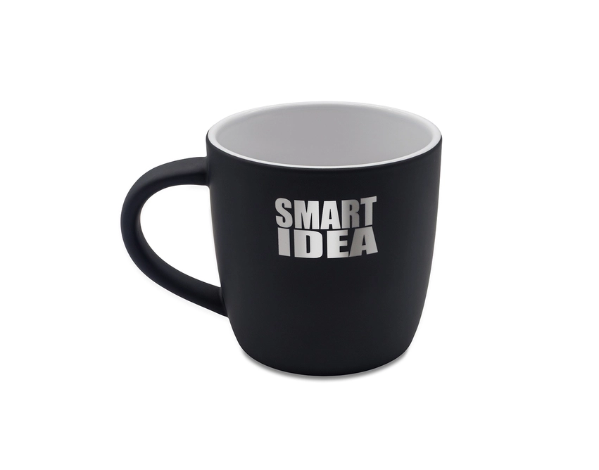 Esla kubek ceramiczny biały 345 ml z grawerem logo
