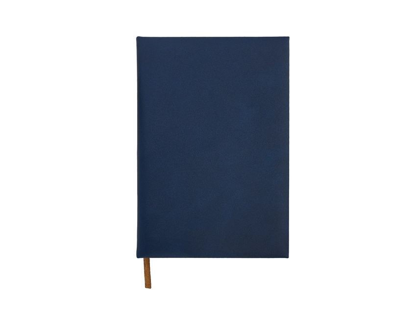 Amaro notes książkowy PU z logo, granatowy