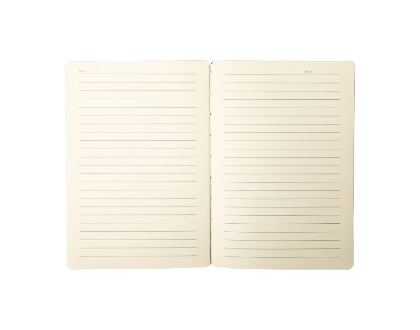 Lorca notes bambusowy brązowy z długopisem