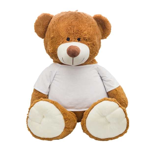 Bubu brązowy miś pluszowy reklamowy 40x50x20 cm