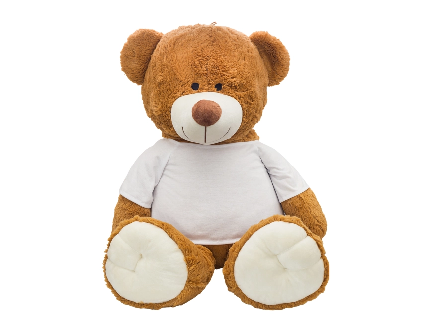 Bubu brązowy miś pluszowy reklamowy 40x50x20 cm