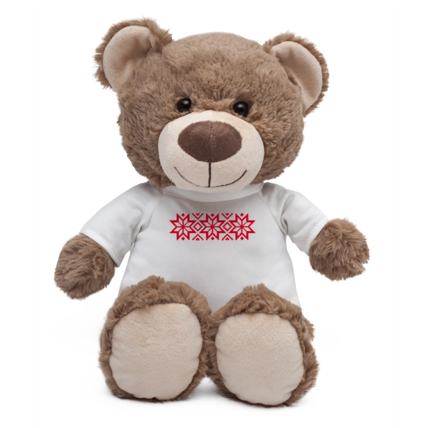 Big Teddy pluszowy miś reklamowy brązowy 310 mm