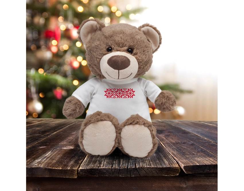 Big Teddy pluszowy miś reklamowy brązowy 310 mm