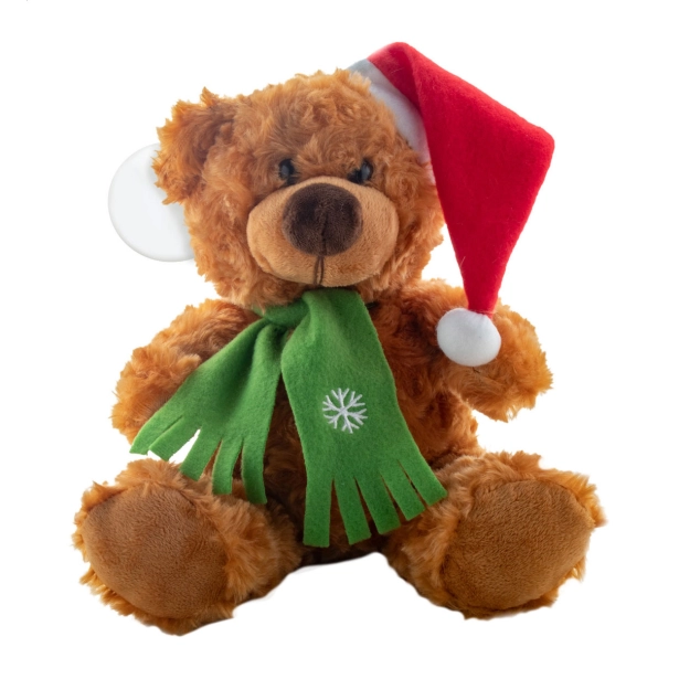 Miś Ursus reklamowy 200 mm, brązowy w czapce