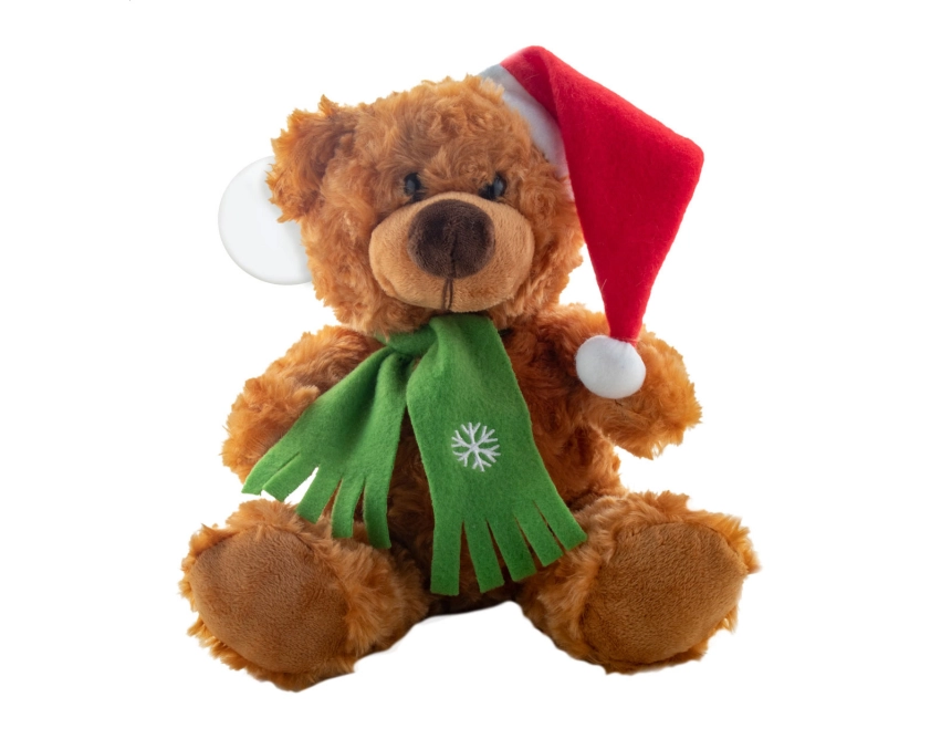 Miś Ursus reklamowy 200 mm, brązowy w czapce