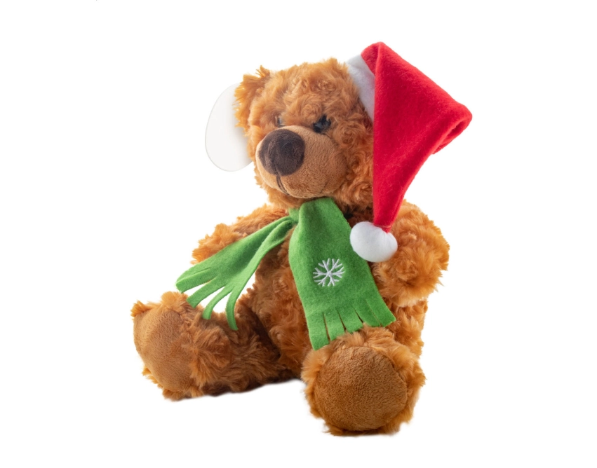 Miś Ursus reklamowy 200 mm, brązowy w czapce