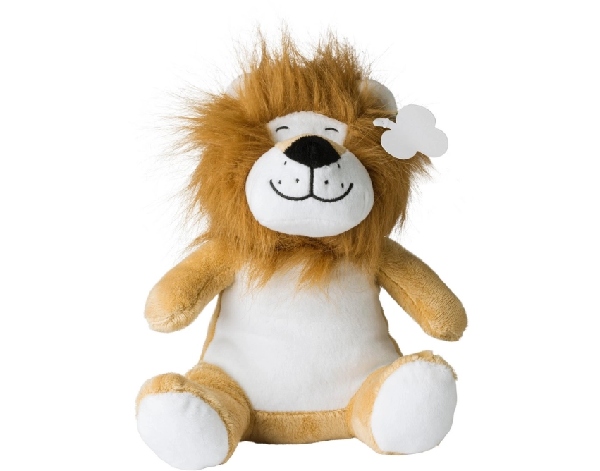 Maskotka reklamowa na zamówienie, lew beżowy 20 cm