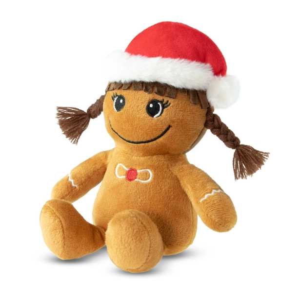 Pebbella pluszowy gadżet promocyjny brązowy 25 cm