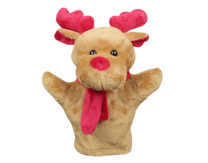 Dazzle maskotka reklamowa 23 cm – brązowy renifer