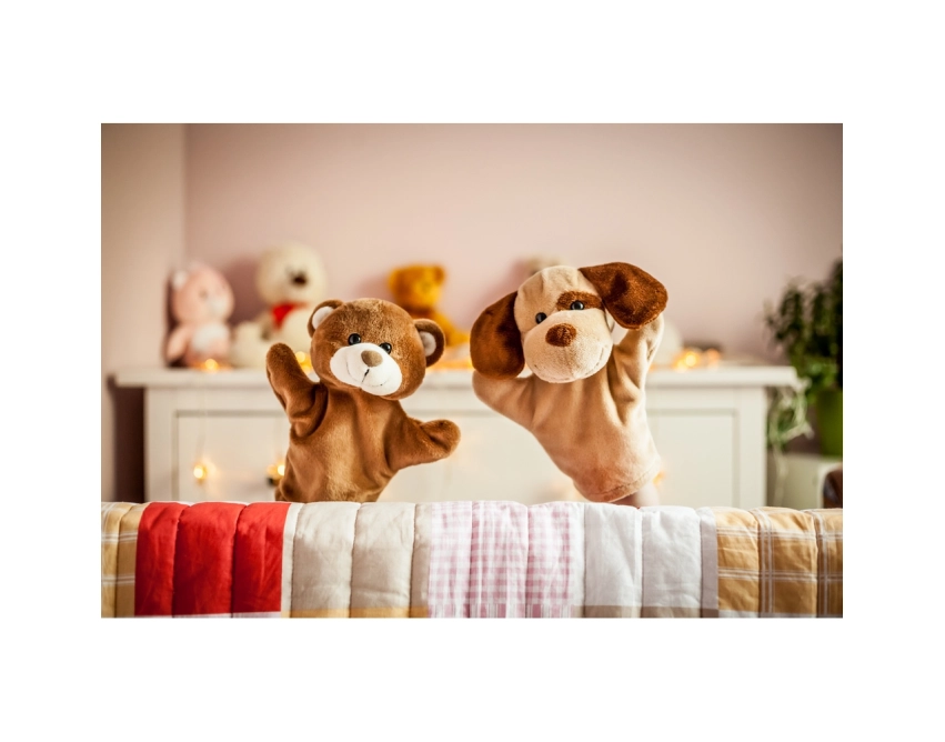 Ripley miś reklamowy 23 cm – brązowa pacynka