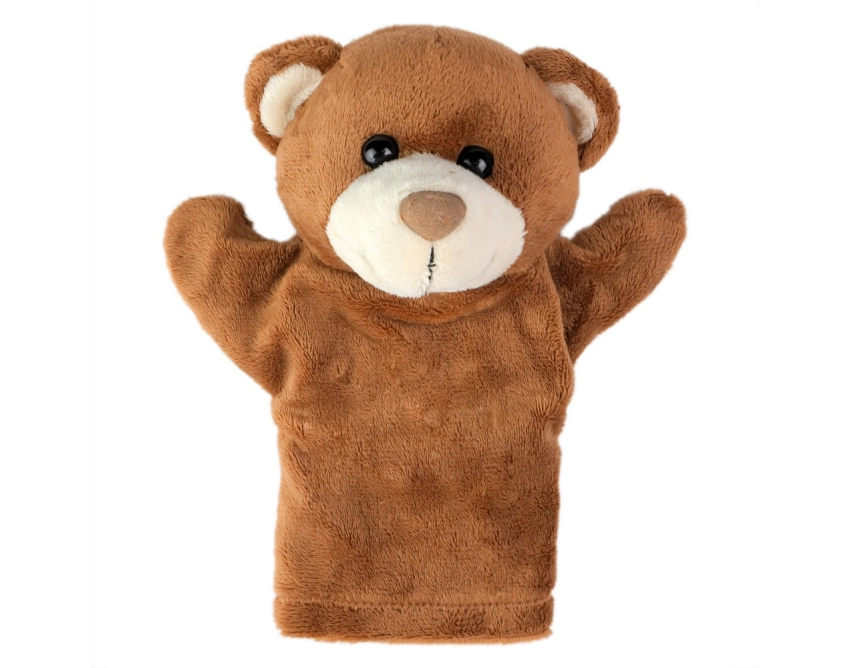 Ripley miś reklamowy 23 cm – brązowa pacynka