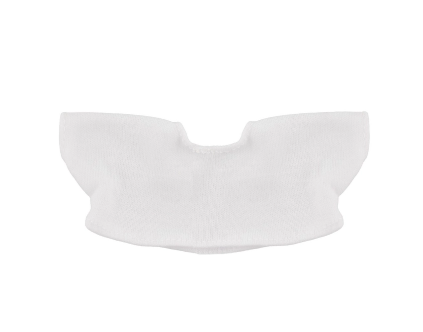 Comet White maskotka reklamowa z logo brązowa 10,5 cm