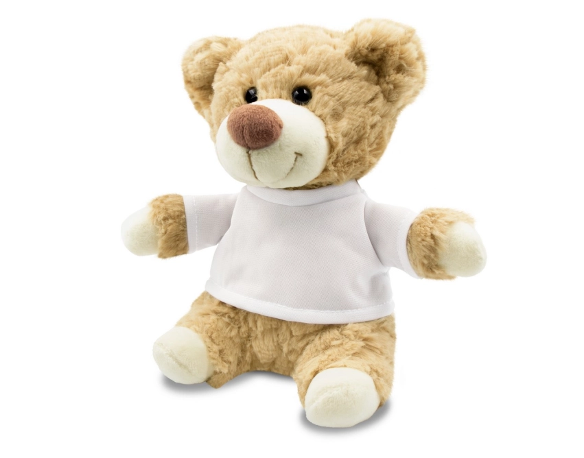 Dreamerty miś reklamowy 18 cm beżowy z koszulką