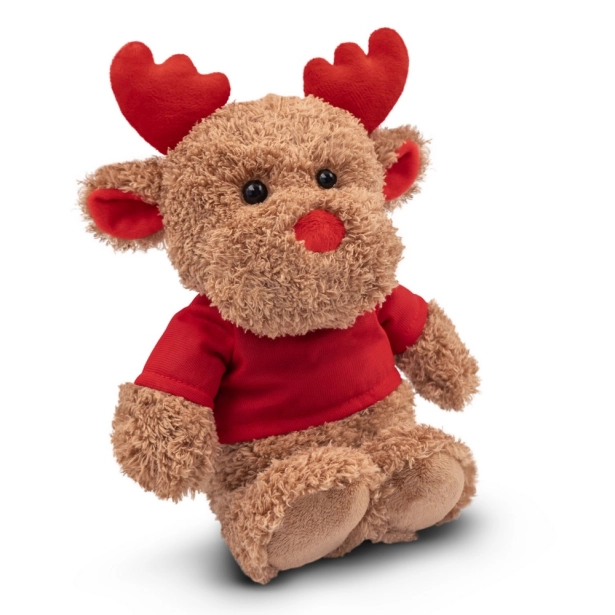 Lupee pluszak reklamowy 20 cm, brązowy renifer