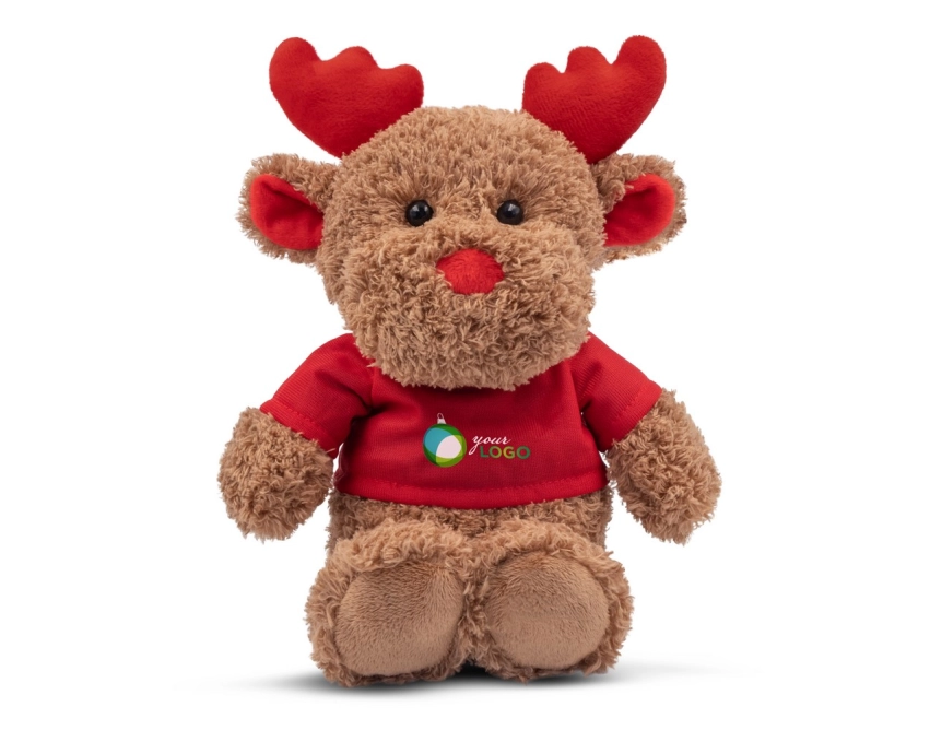 Lupee pluszak reklamowy 20 cm, brązowy renifer