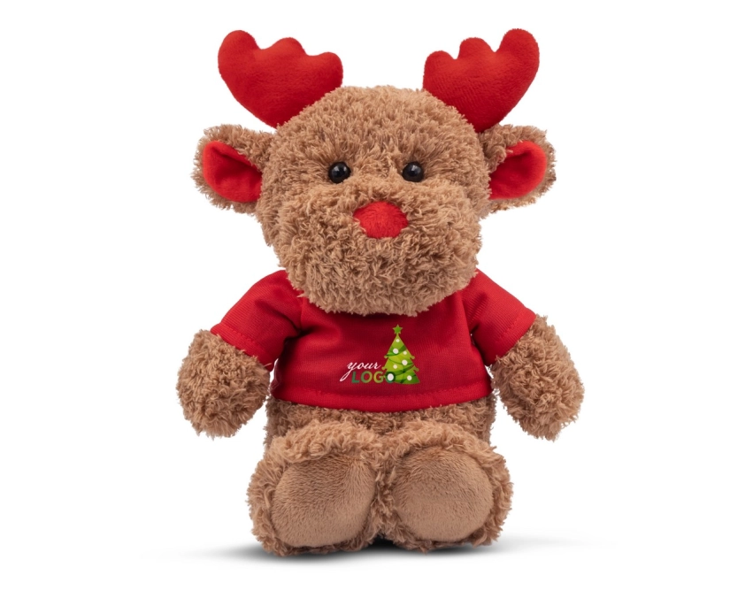 Lupee pluszak reklamowy 20 cm, brązowy renifer