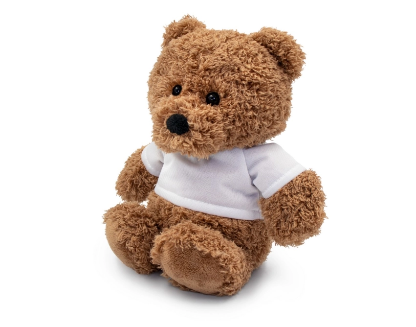 Cuddlence maskotka z logo, brązowy miś 20 cm