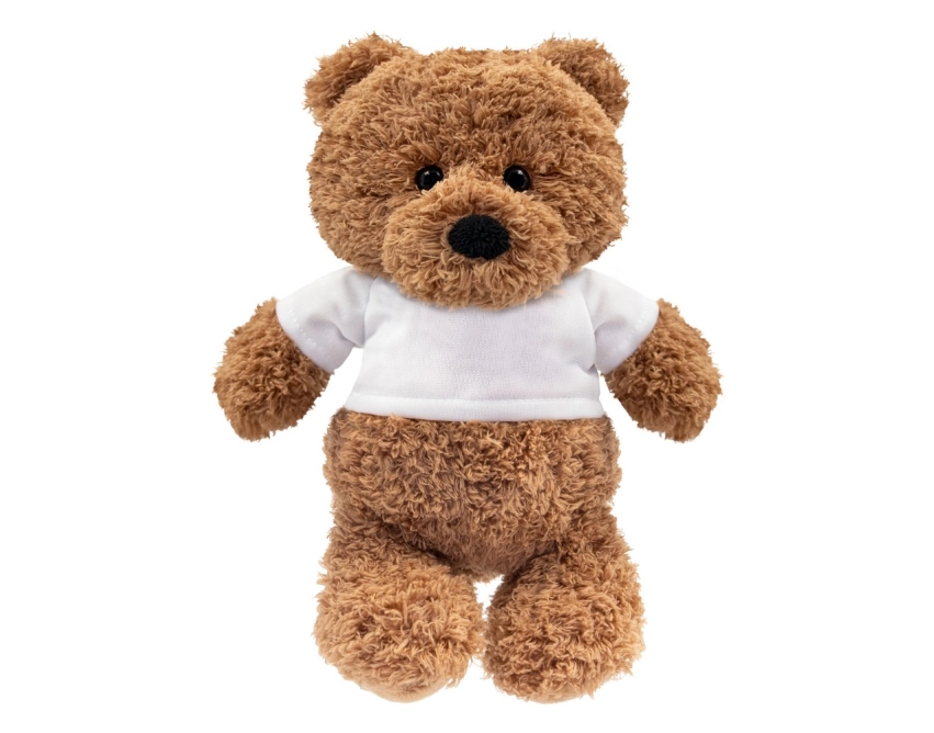 Cuddlence maskotka z logo, brązowy miś 20 cm