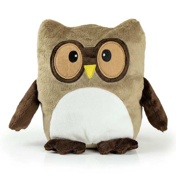 Professowl maskotka reklamowa 20 cm jasnobrązowa