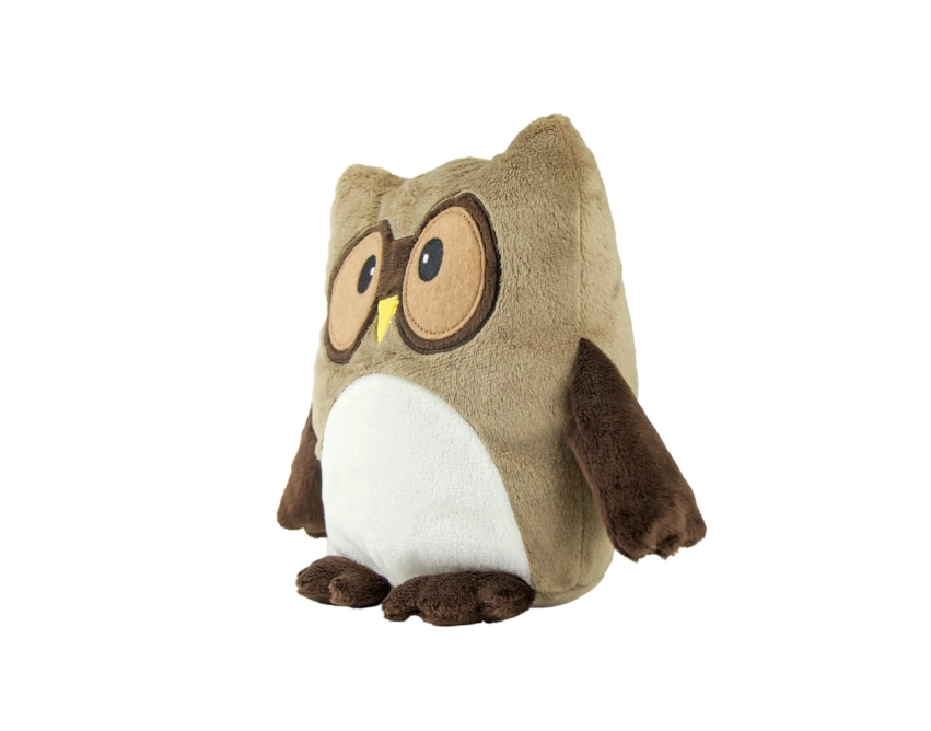 Professowl maskotka reklamowa 20 cm jasnobrązowa