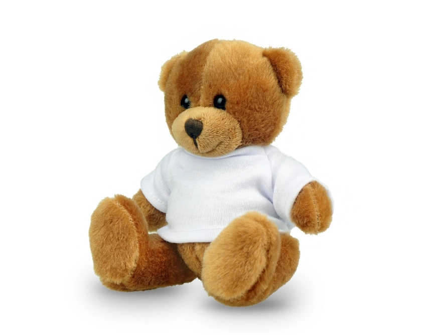 Nicky Brown Junior R miś reklamowy RPET brązowy