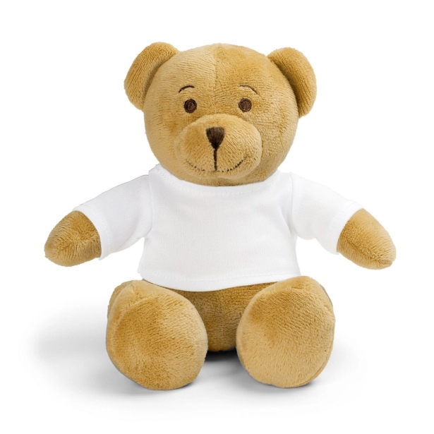 Siddy Honey miś z logo, jasnobrązowy 15 cm