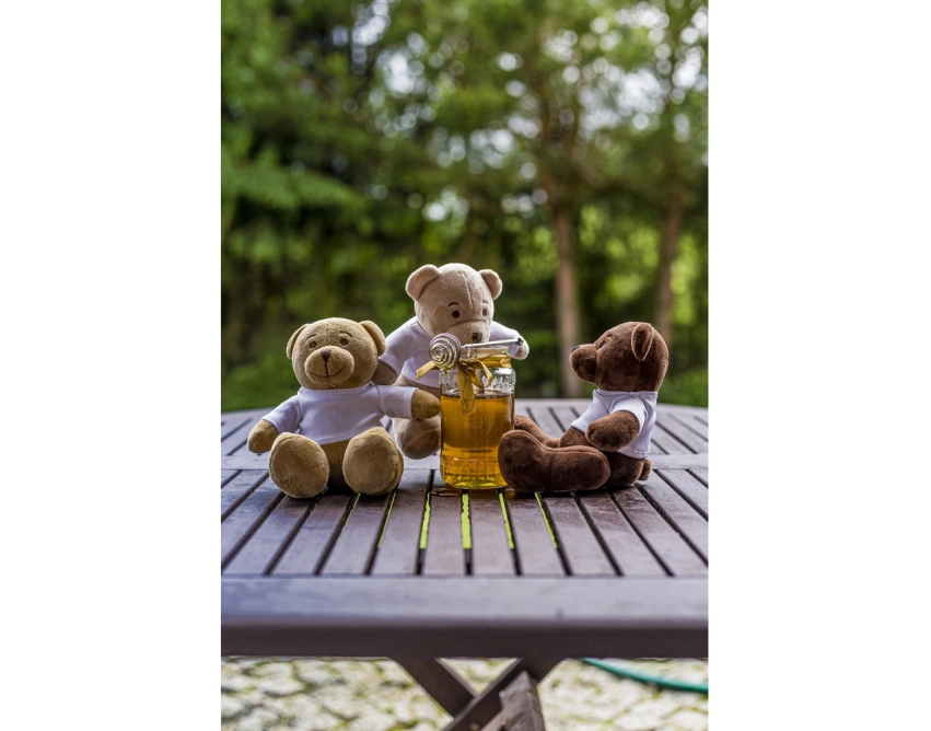 Siddy Honey miś z logo, jasnobrązowy 15 cm