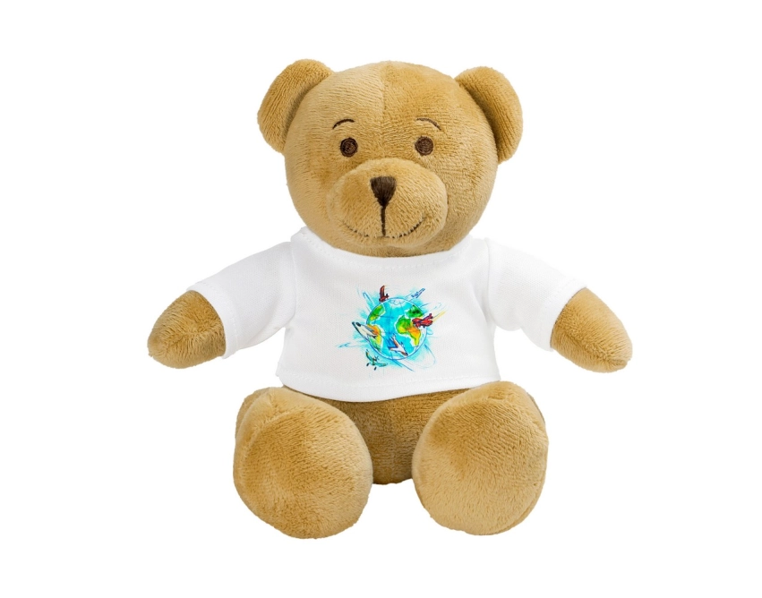 Siddy Honey miś z logo, jasnobrązowy 15 cm