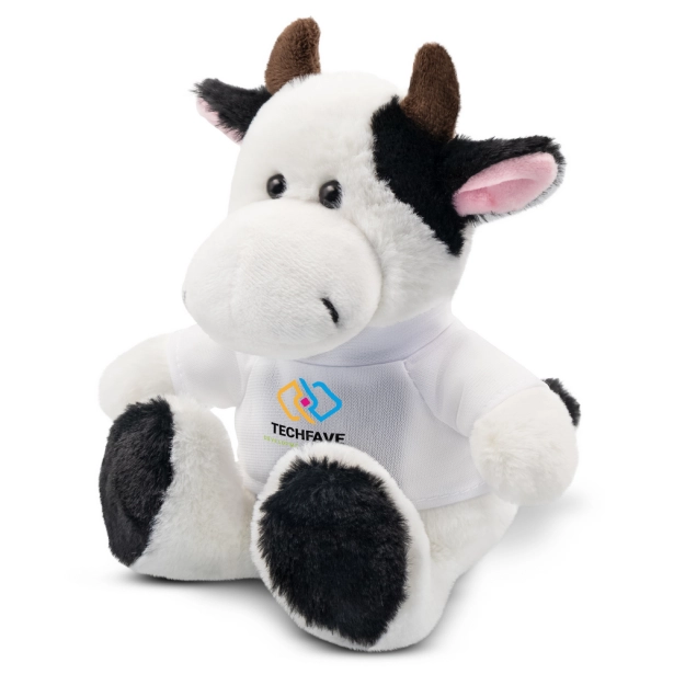 Nancie maskotka reklamowa 16 cm biało-czarna