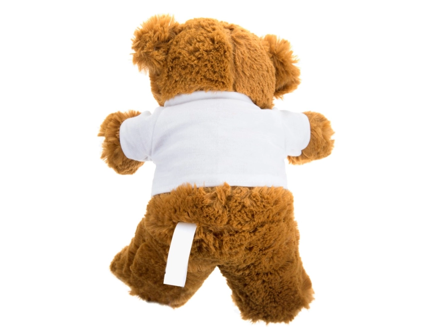 Denis – brązowy pluszowy miś reklamowy 20 cm