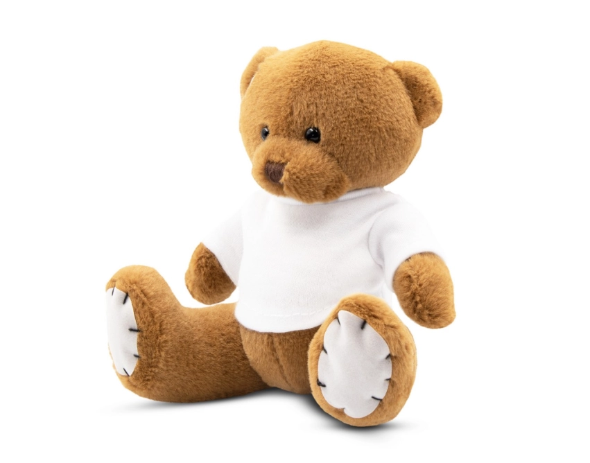 Nicky Patch maskotka reklamowa 15 cm brązowa