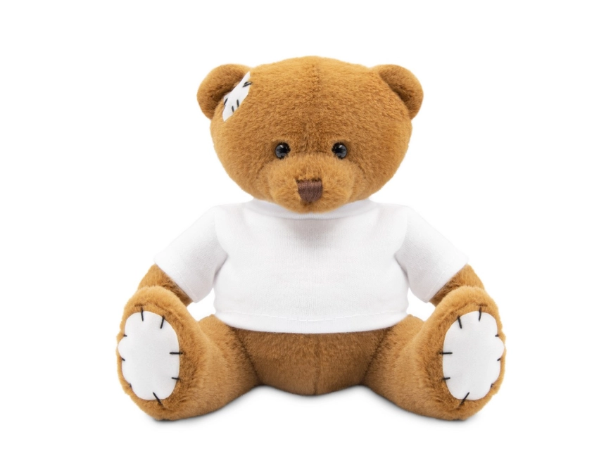 Nicky Patch maskotka reklamowa 15 cm brązowa