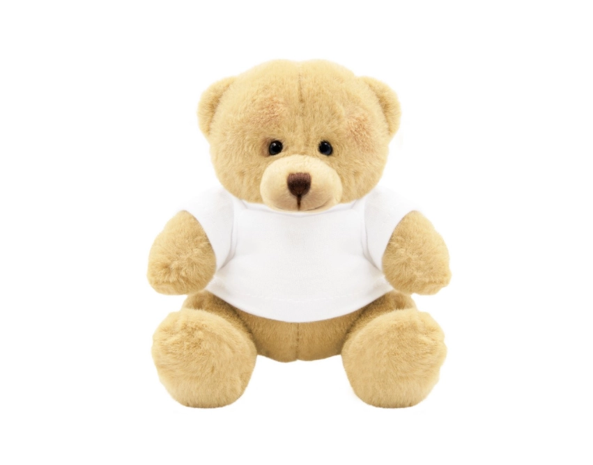 Nicky Honey Junior miś pluszowy 12 cm miodowy z logo