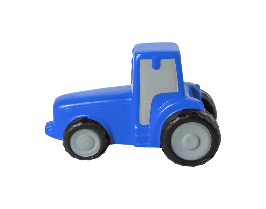 FarmCalm antystres z logo – niebieski traktor PU