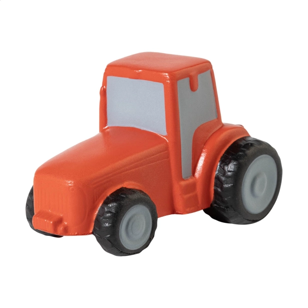 FarmCalm antystres z logo, czerwony traktor z PU