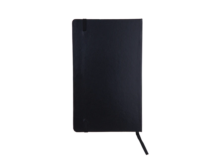 czarny personalizaowany notes