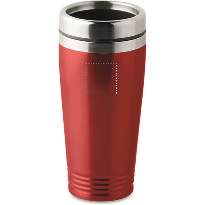 Schemat znakowania dla Tampondruk - P5 na gadżecie: Kubek podróżny Rodeo colour czerwonego koloru