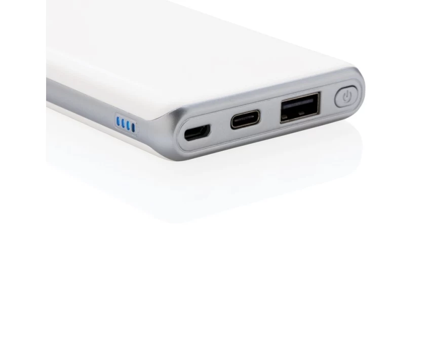 Ultra szybki reklamowy powerbank @10000 mAh z PD, max. 18W