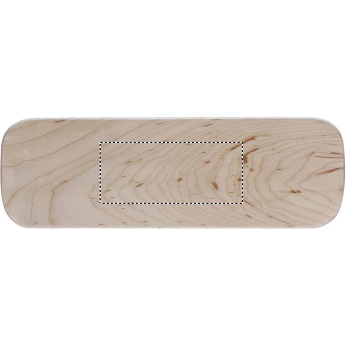 Schemat znakowania dla Grawerowanie laserowe - L4 na gadżecie: Drewniany zestaw: długopis i ołówek z grawerem w etui