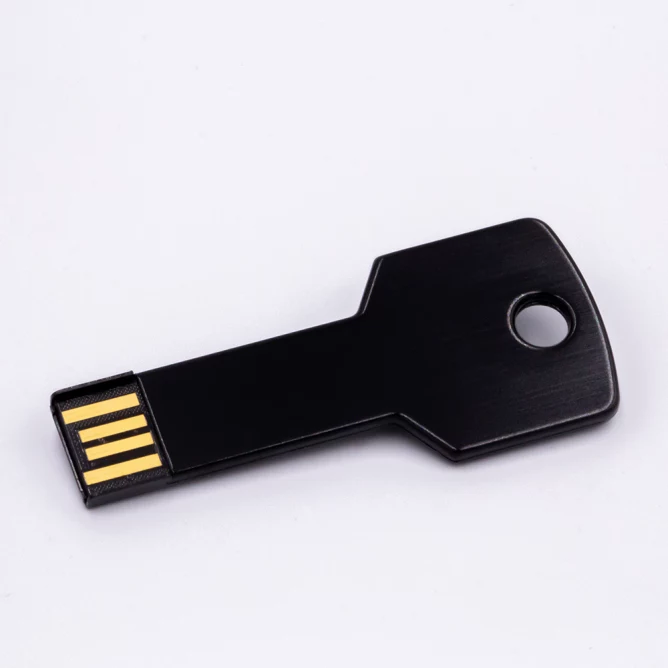 czarny pendrive klucz