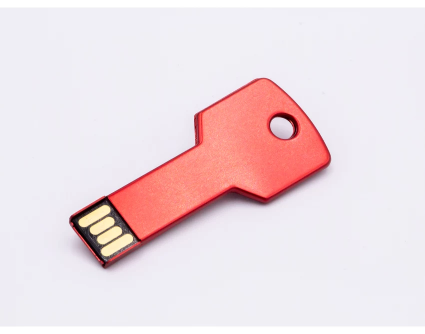 Pendrive klucz, czerwony
