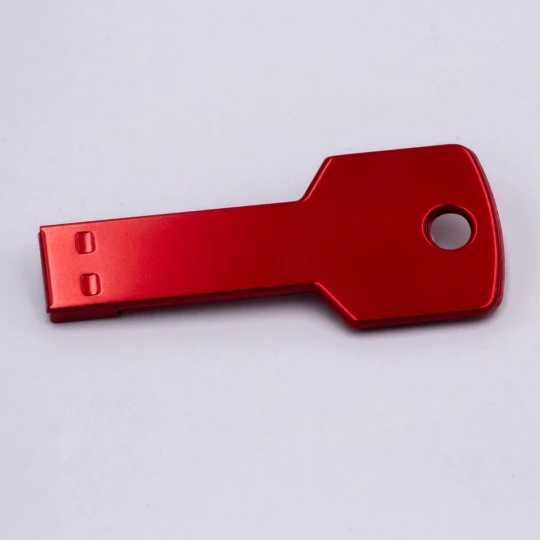 Pendrive klucz, czerwony