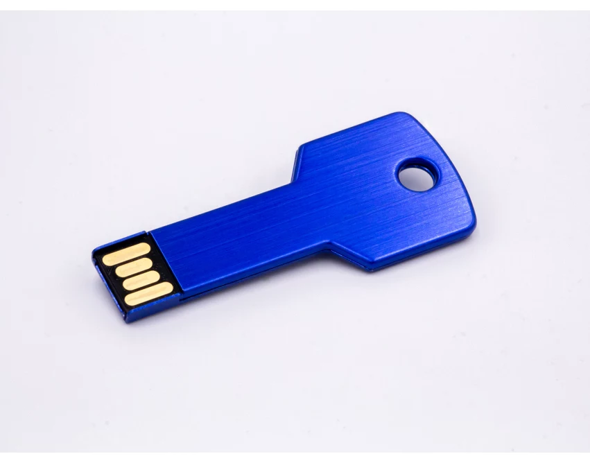 Pendrive klucz, niebieski