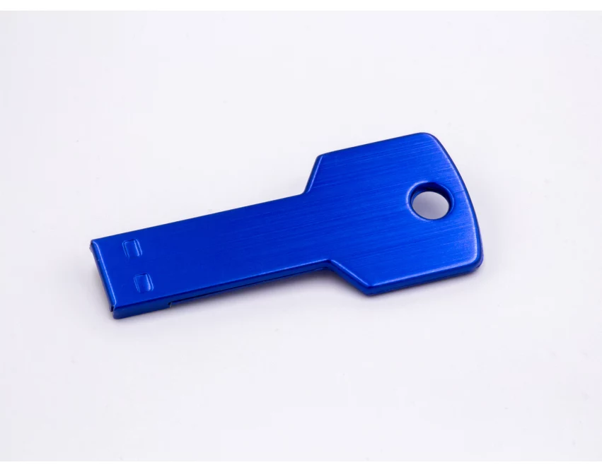 Pendrive klucz, niebieski