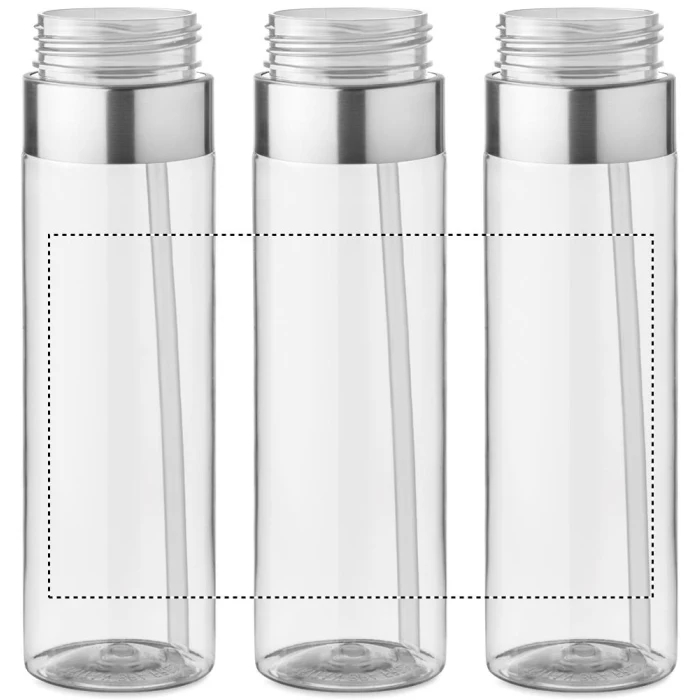 Schemat znakowania dla Sitodruk 360° - RS4 na gadżecie: Przezroczysta butelka z tritanu 650ml