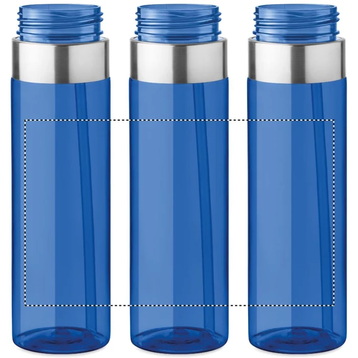 Schemat znakowania dla Sitodruk 360° - RS4 na gadżecie: Butelka z tritanu Sicilia 650 ml niebieska z logo